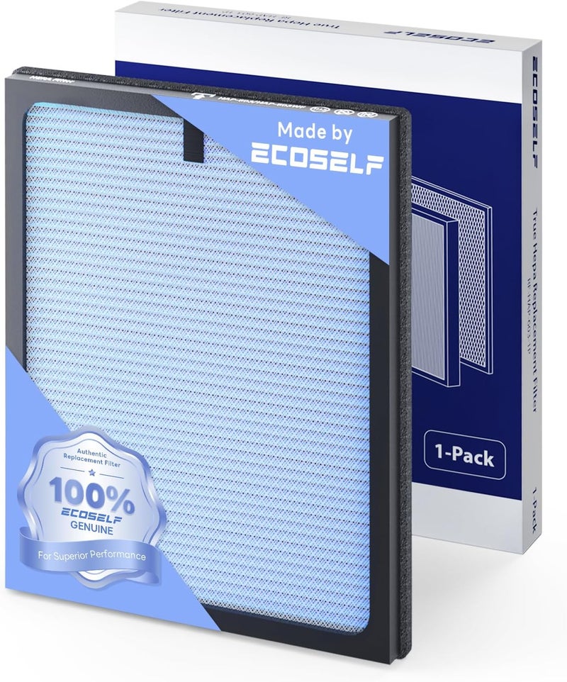 ECOSELF Genuine HAP603 Air Purifier Replacement Filter, 3-in-1 H13 True High-Efficiency Activated Carbon Filter, 1 Pack, Blue, Official, HAP603 & HAP603WF - Image 1